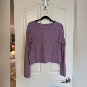 OV CloudKnit Purple Lightweight Sweatshirt
